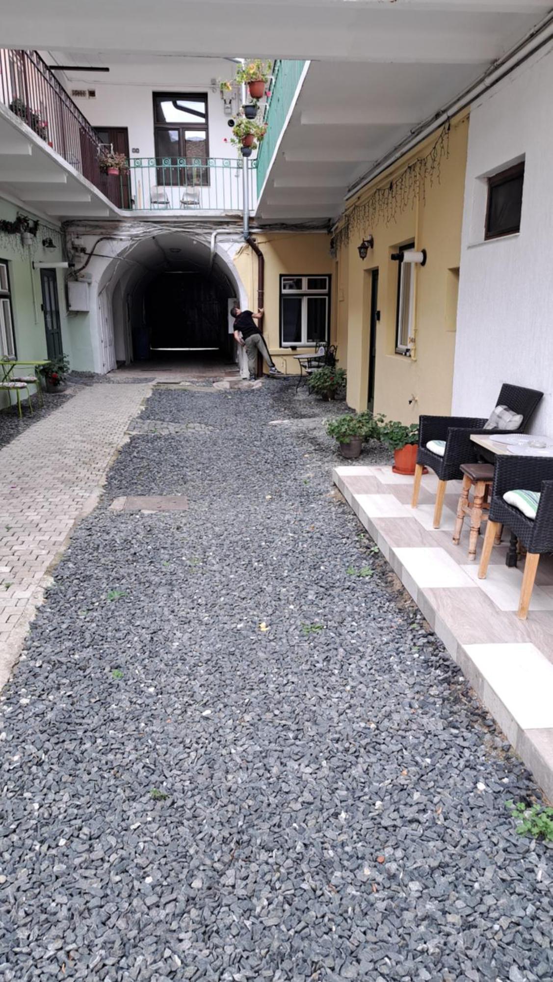 Apartament Central V&P シビウ エクステリア 写真